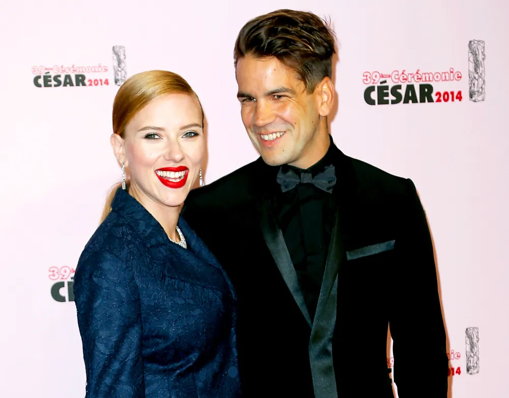 Scarlett Johansson and Romain Dauriac