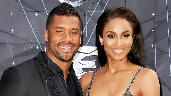 Russell Wilson and Ciara