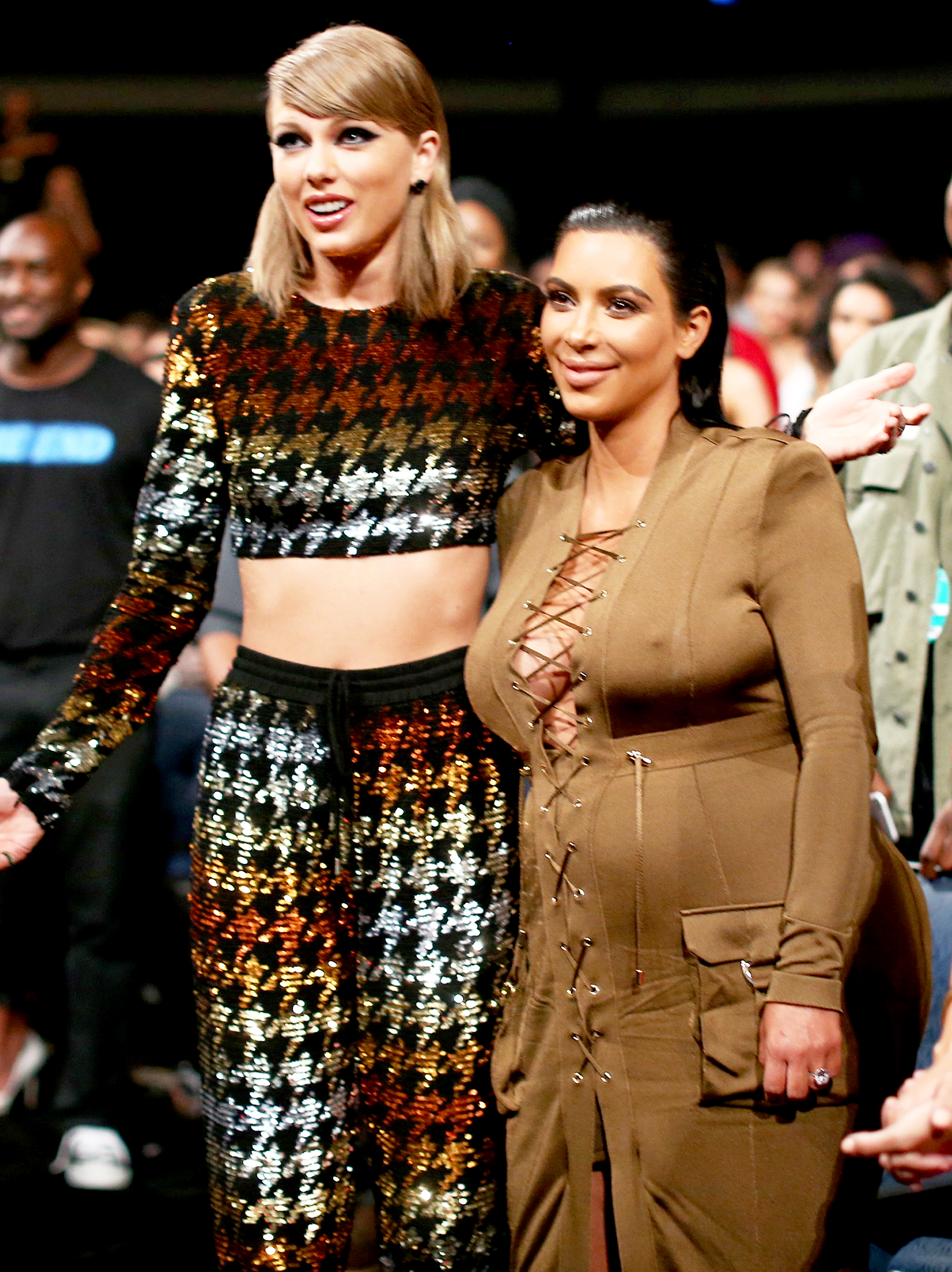 Taylor Swift and Kim Kardashian
