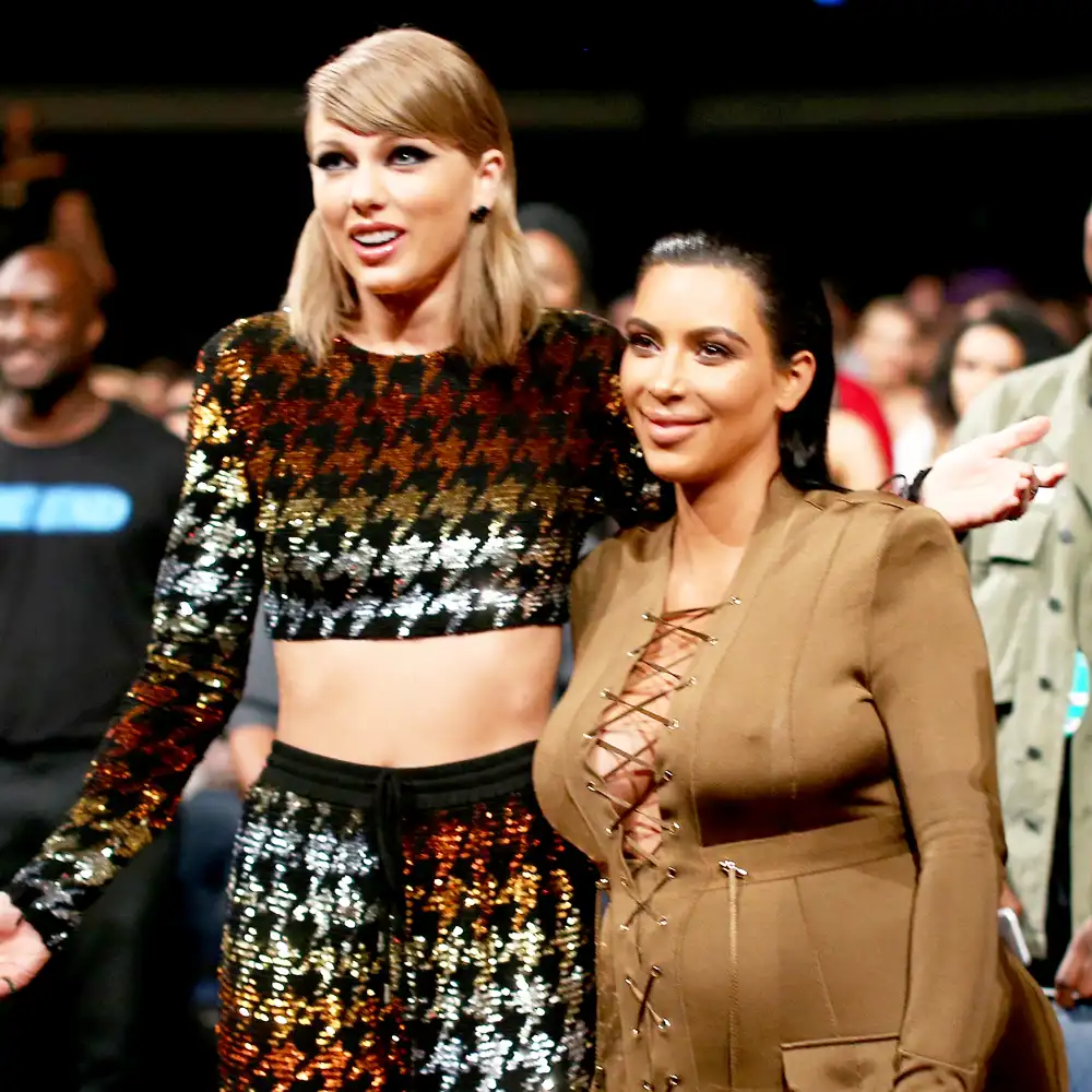 Taylor Swift and Kim Kardashian