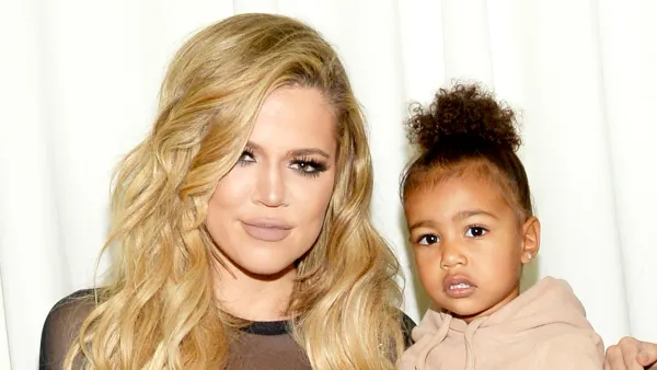 Khloe Kardashian and North West