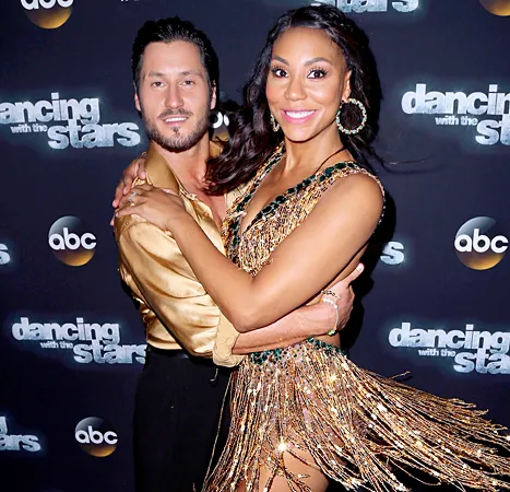 Tamar Braxton and Val Chmerkovskiy