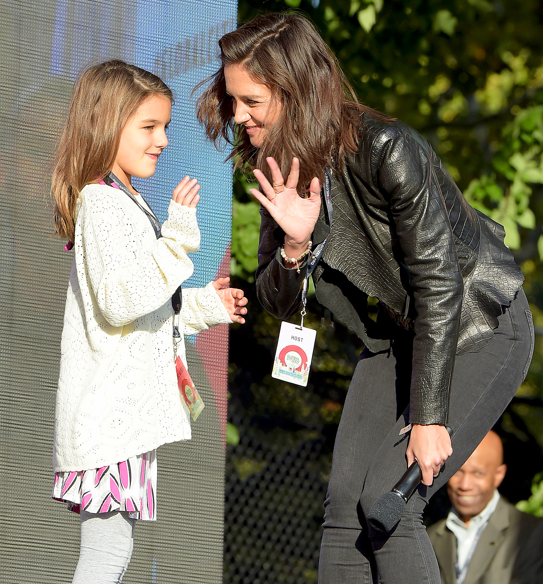 Suri Cruise and Katie Holmes