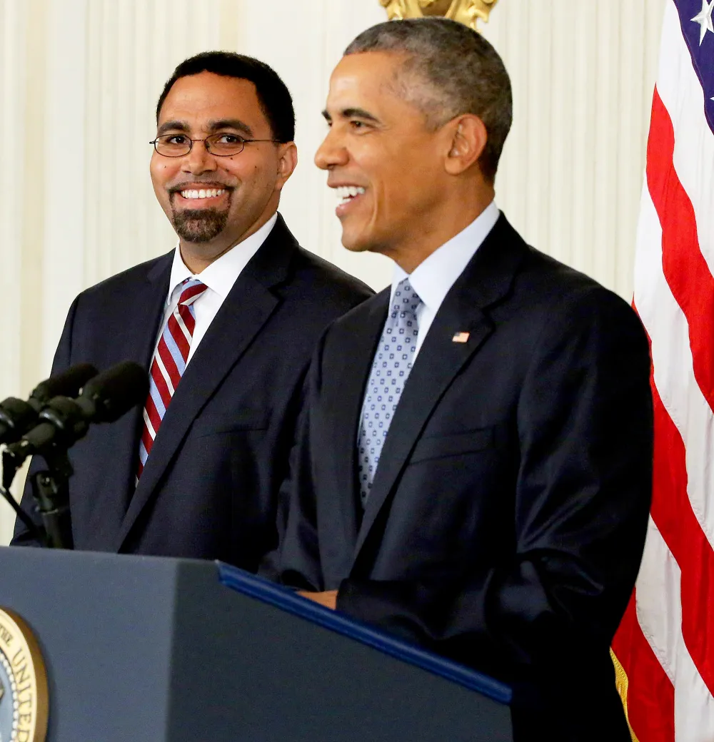 John King and Barack Obama