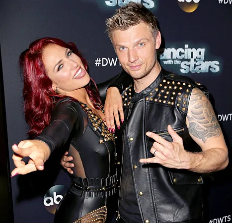 Nick Carter and Sharna Burgess