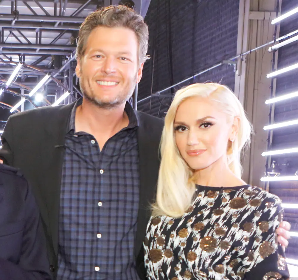 Blake Shelton and Gwen Stefani