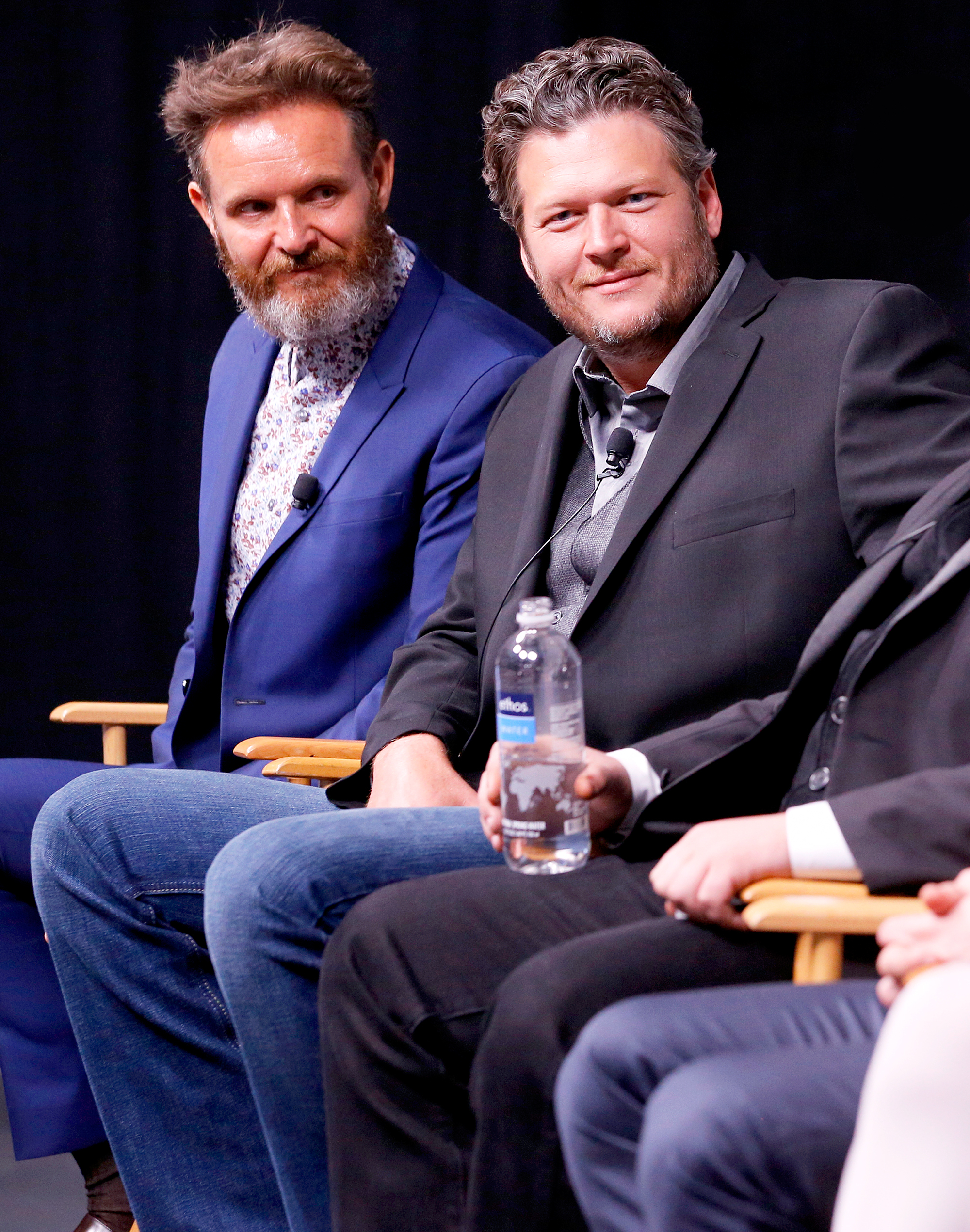 Mark Burnett and Blake Shelton