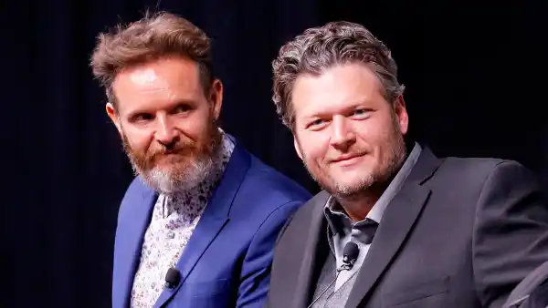 Mark Burnett and Blake Shelton