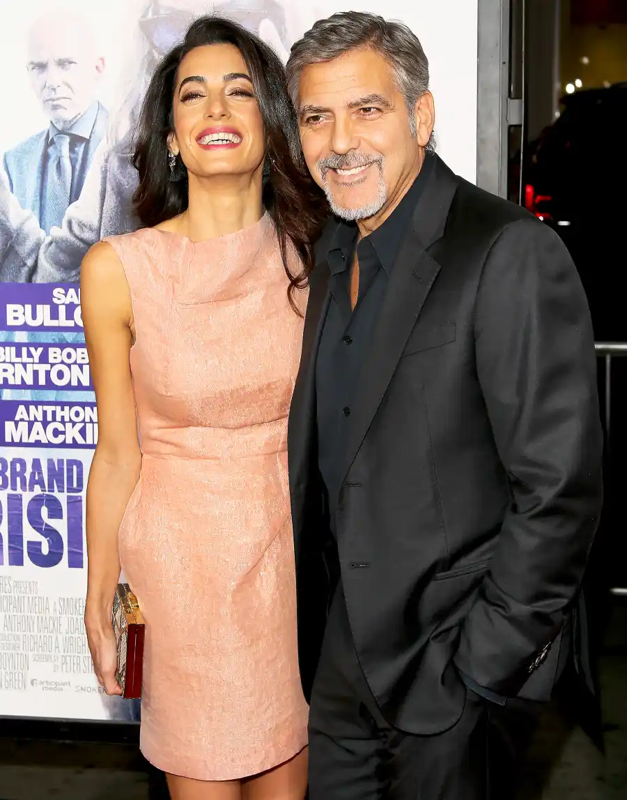 Amal and George Clooney