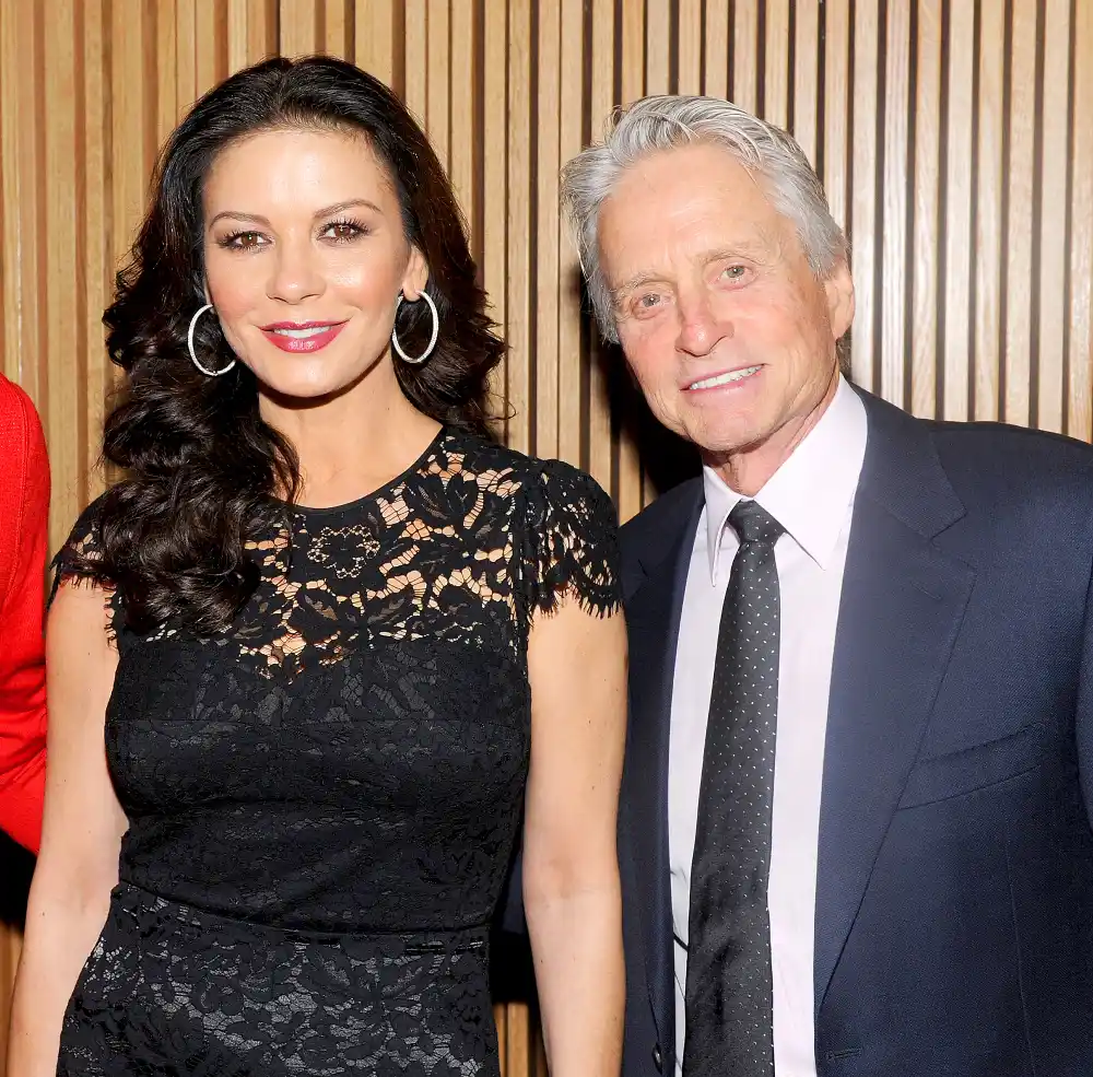 Catherine Zeta-Jones and Michael Douglas