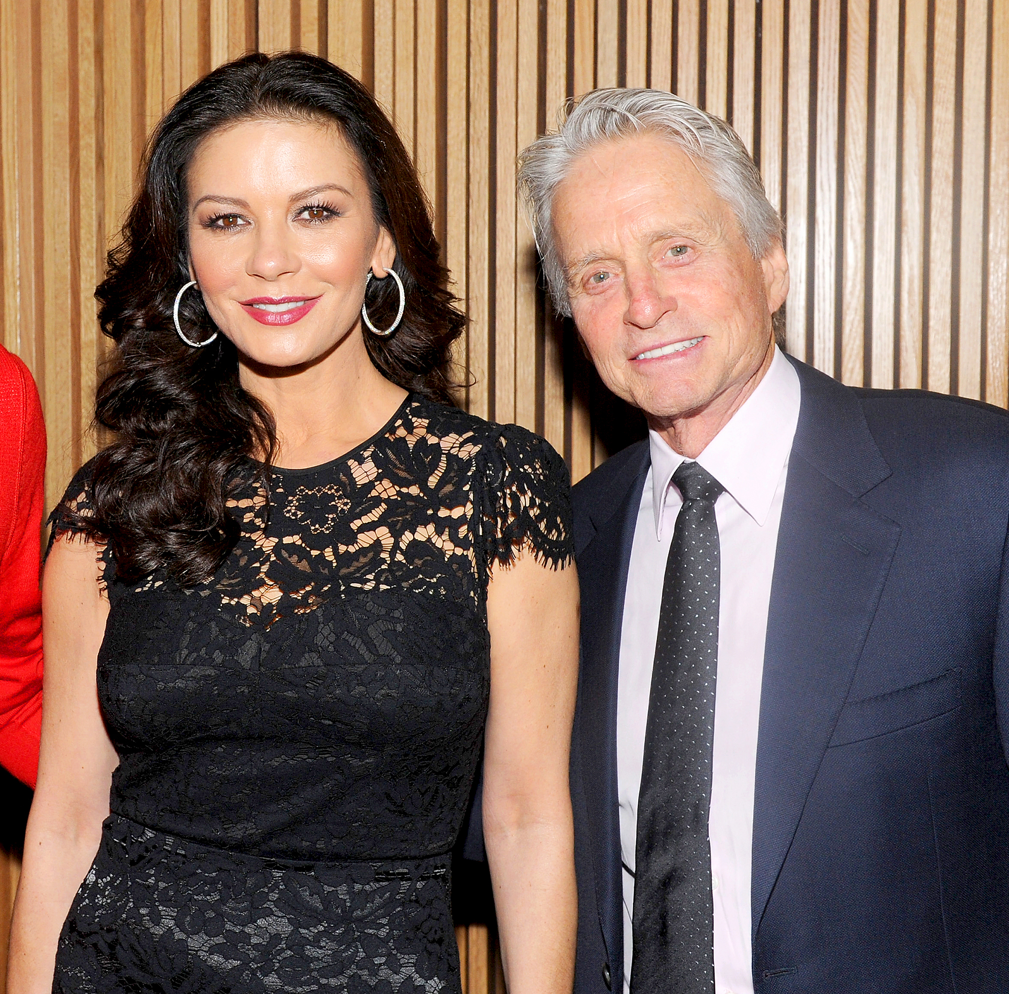 Catherine Zeta-Jones and Michael Douglas