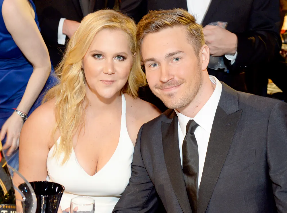 Amy Schumer and Ben Hanisch