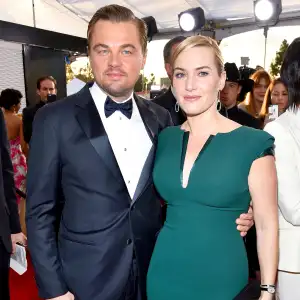 Leonardo DiCaprio and Kate Winslet