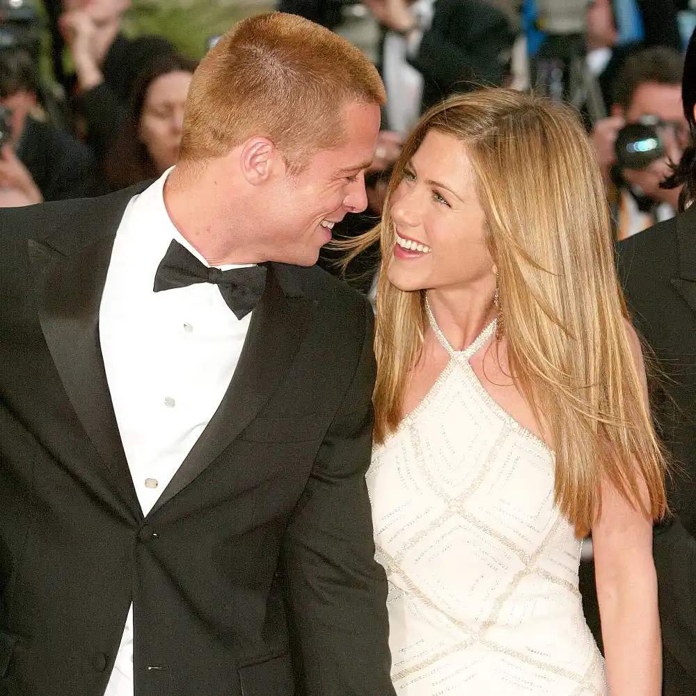 Brad Pitt and Jennifer Aniston