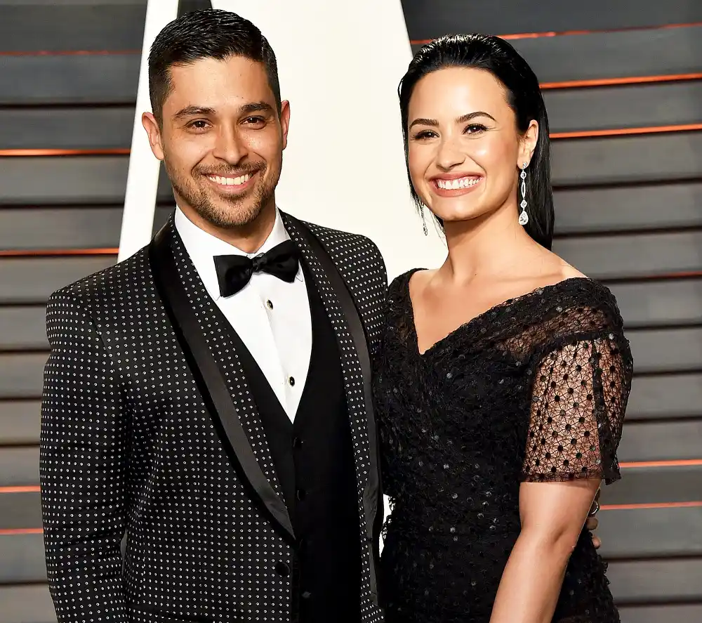 Wilmer Valderrama and Demi Lovato