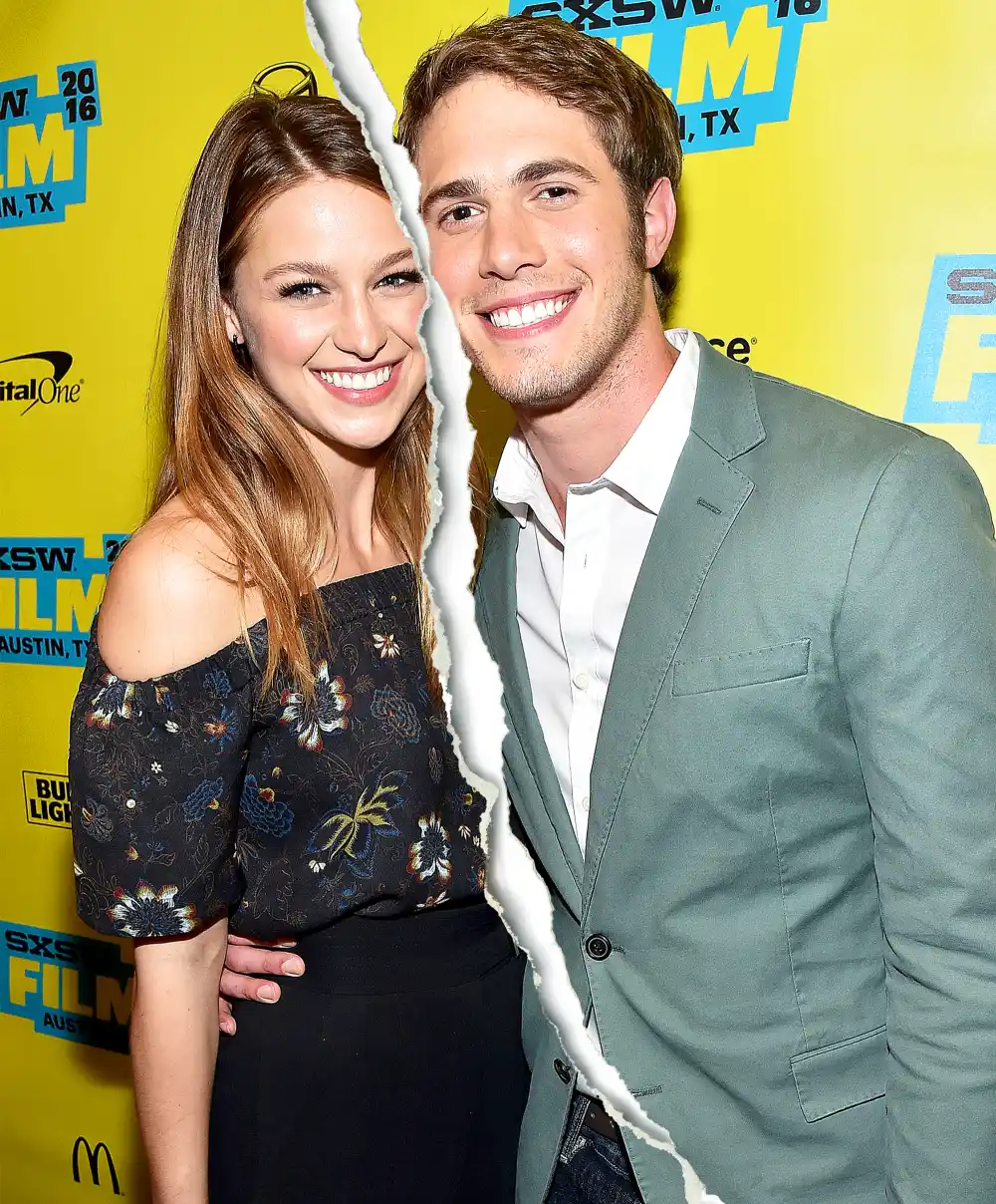 Melissa Benoist and Blake Jenner