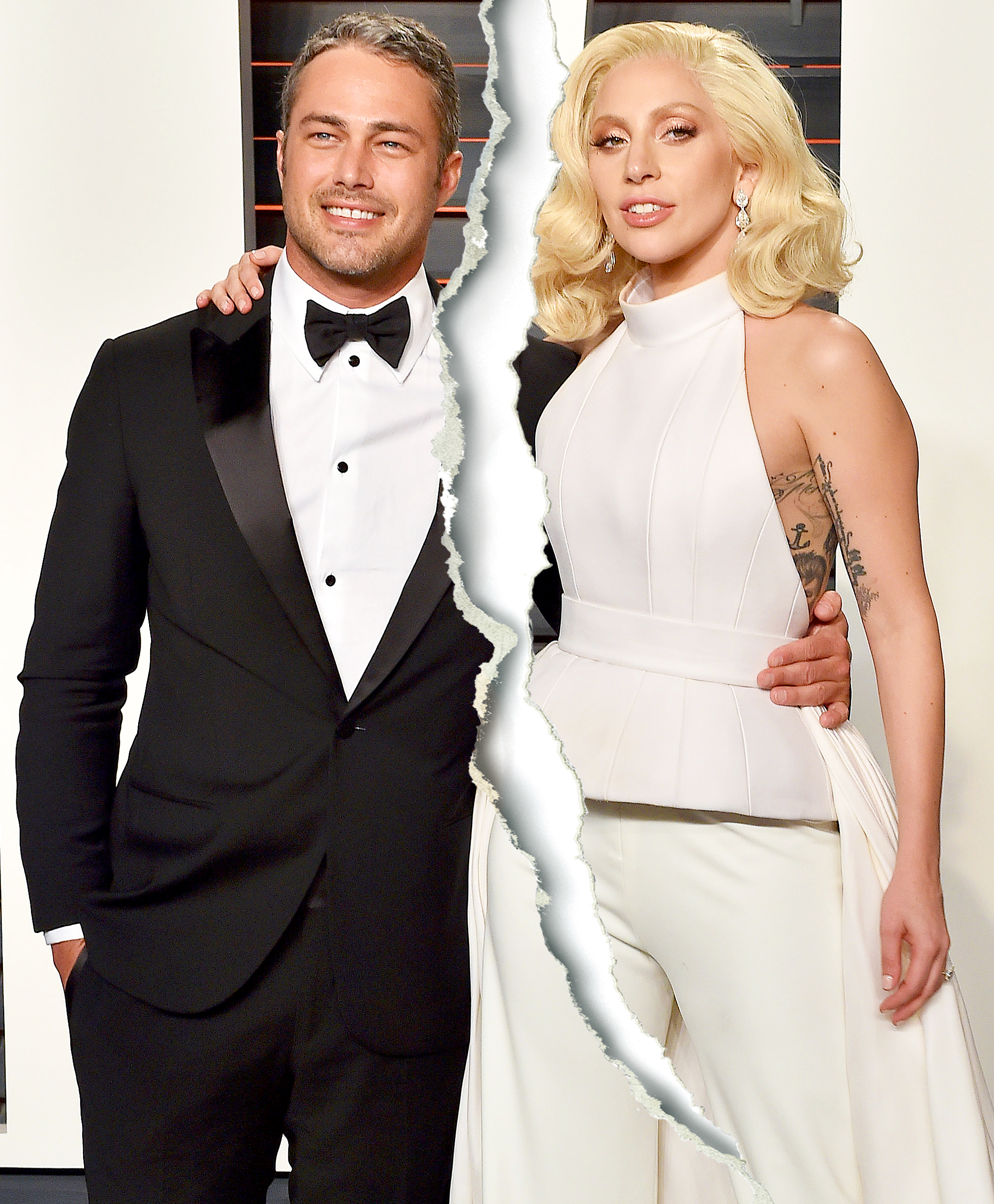 Taylor Kinney and Lady Gaga