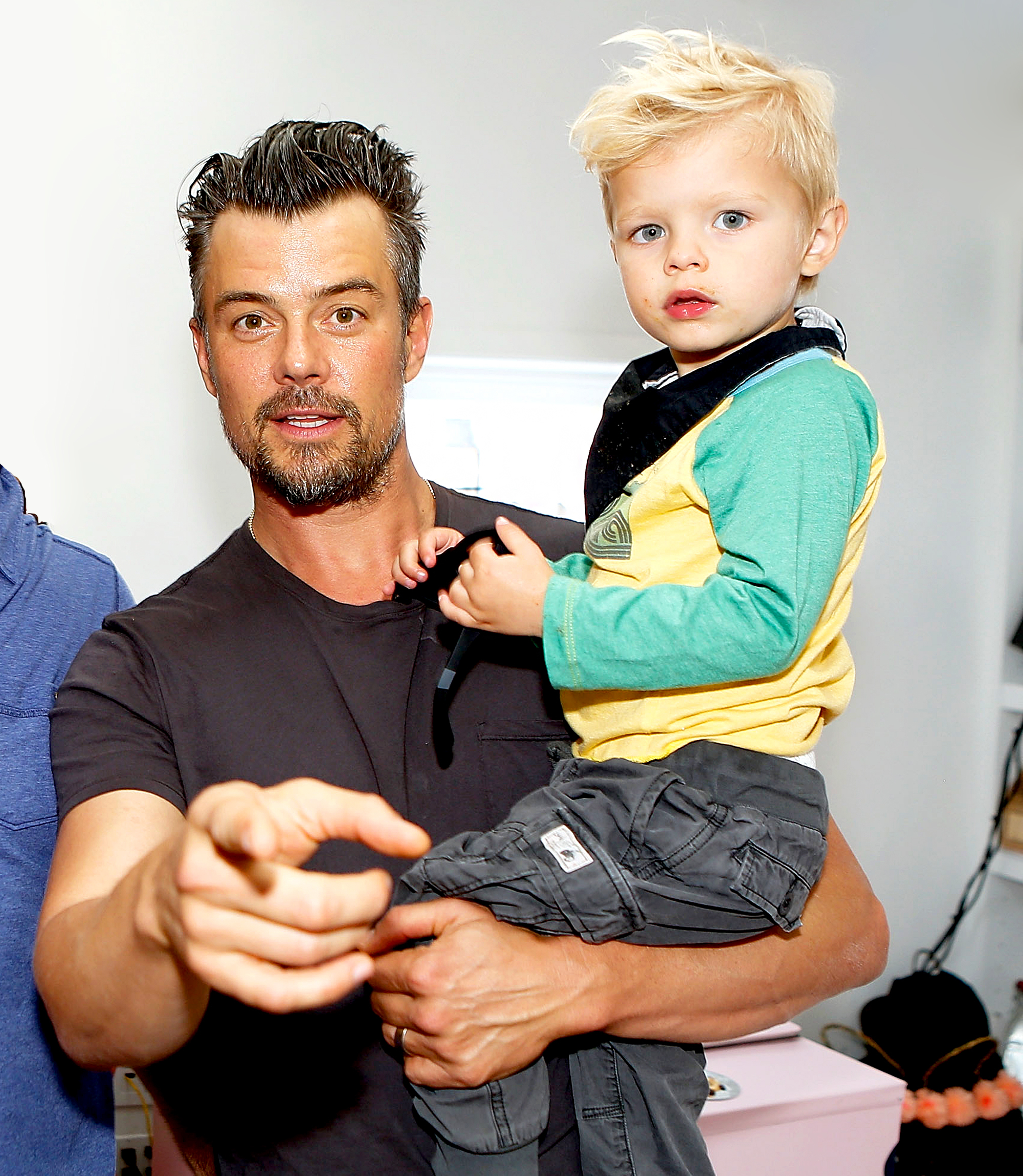 Josh Duhamel and Axl