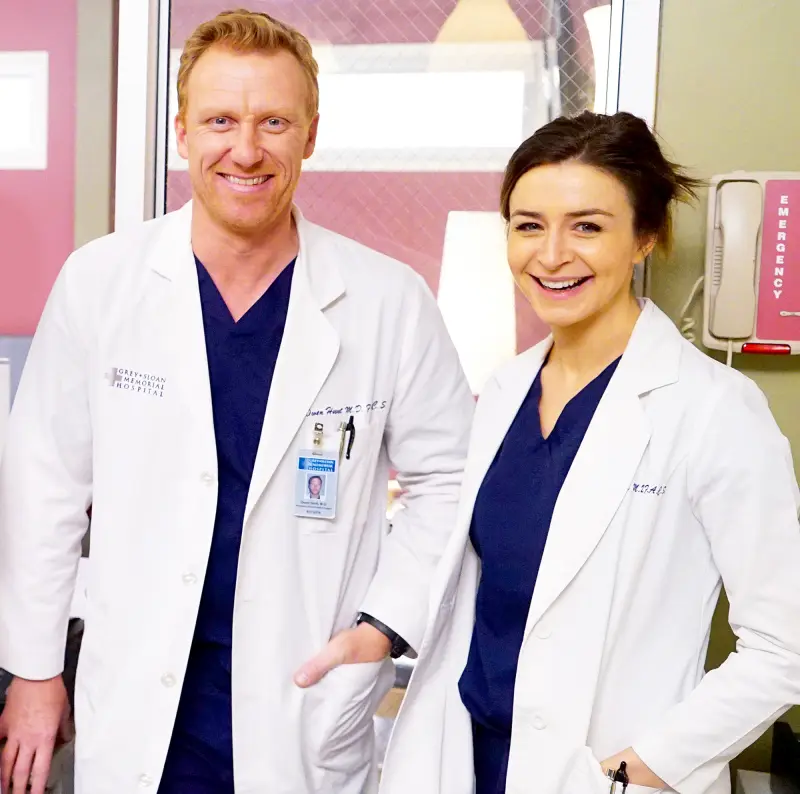 Kevin McKidd and Caterina Scorsone
