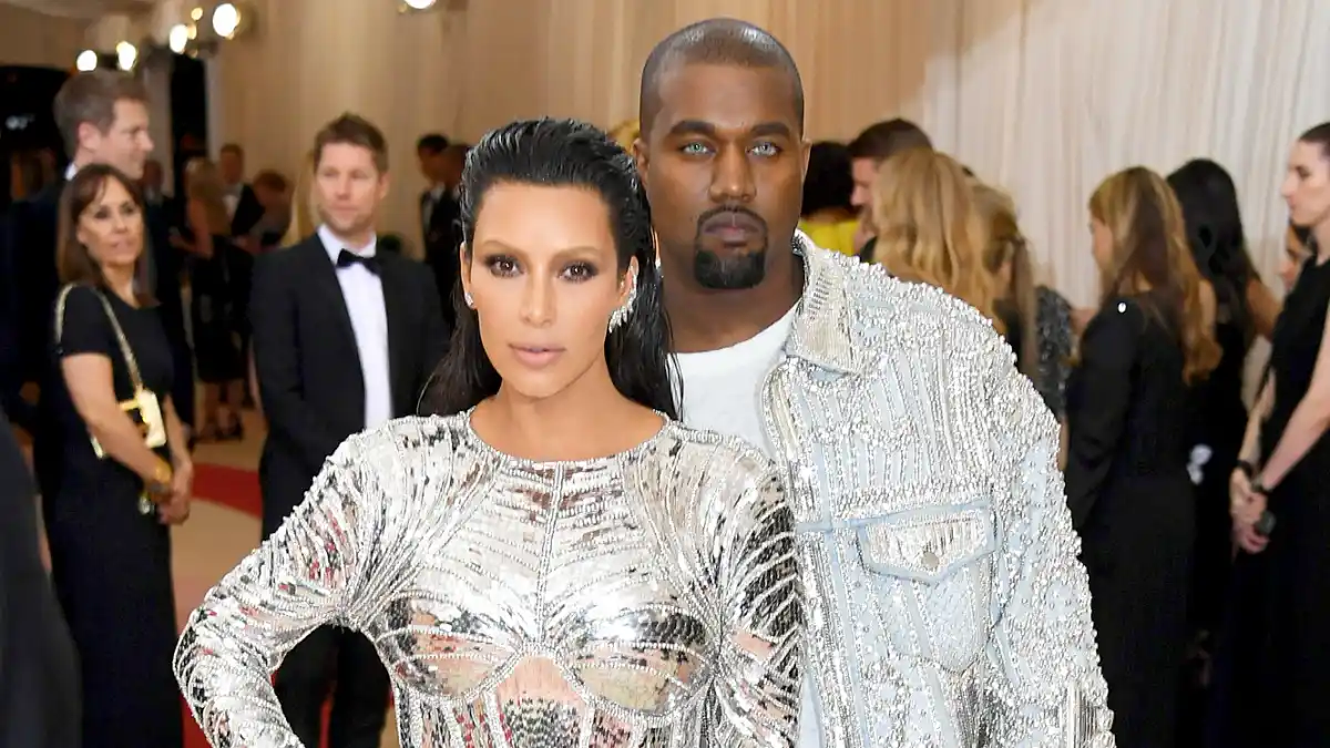 Kim Kardashian and Kanye West