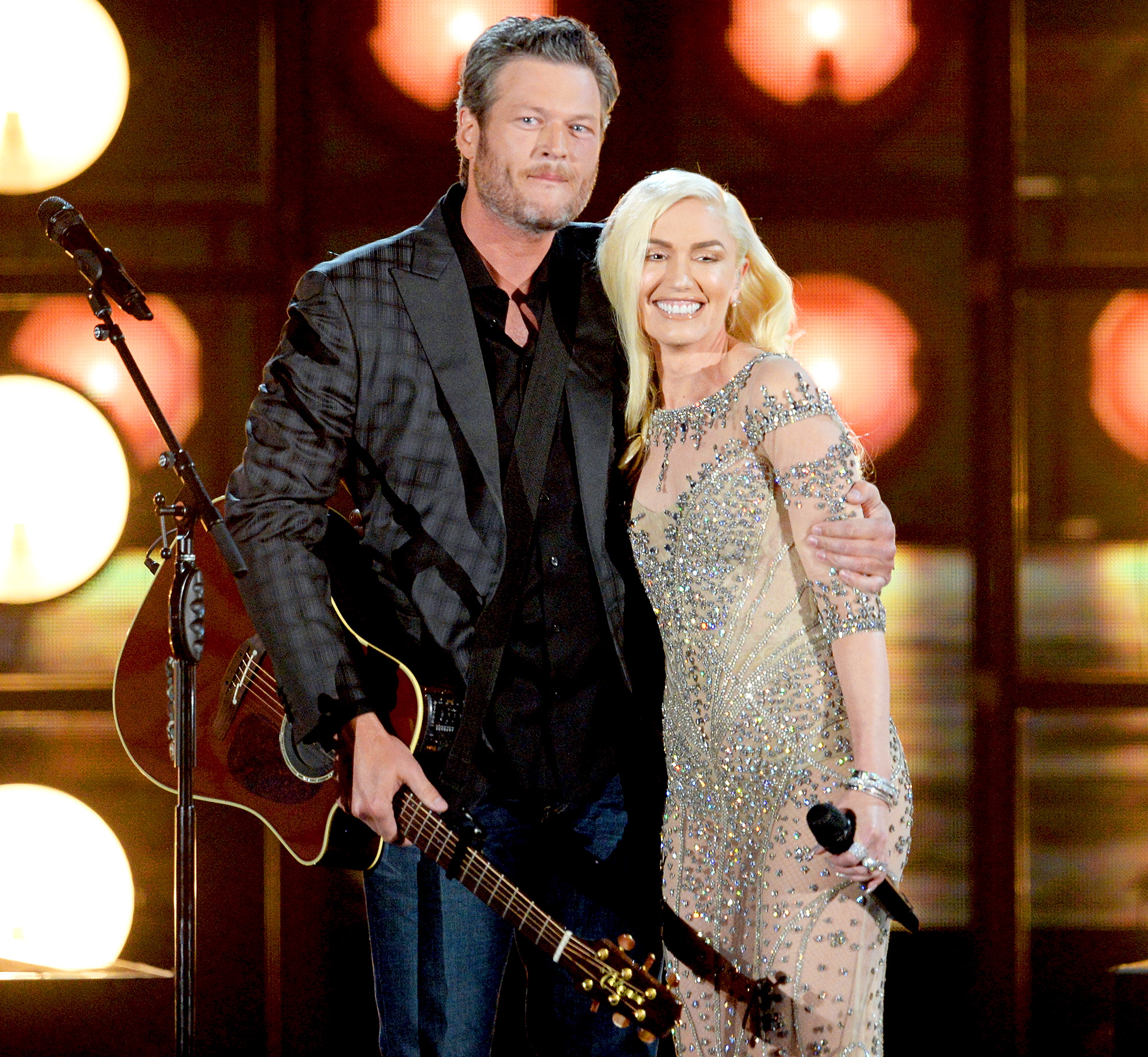 Blake Shelton and Gwen Stefani
