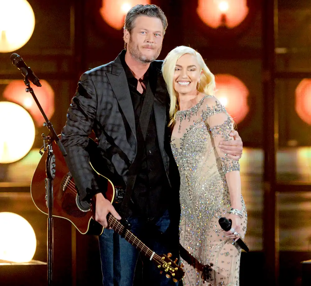 Blake Shelton and Gwen Stefani