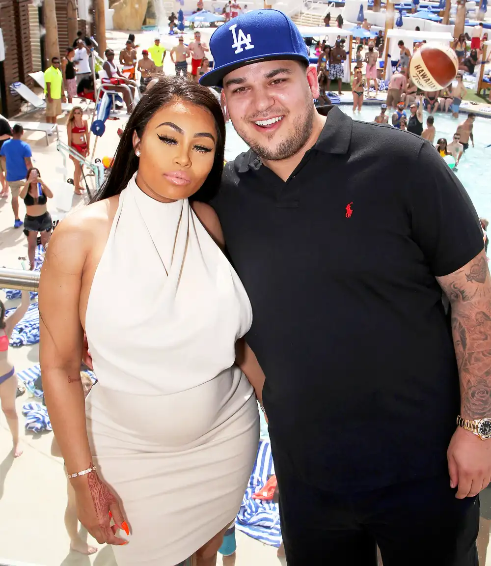 Blac Chyna and Rob Kardashian
