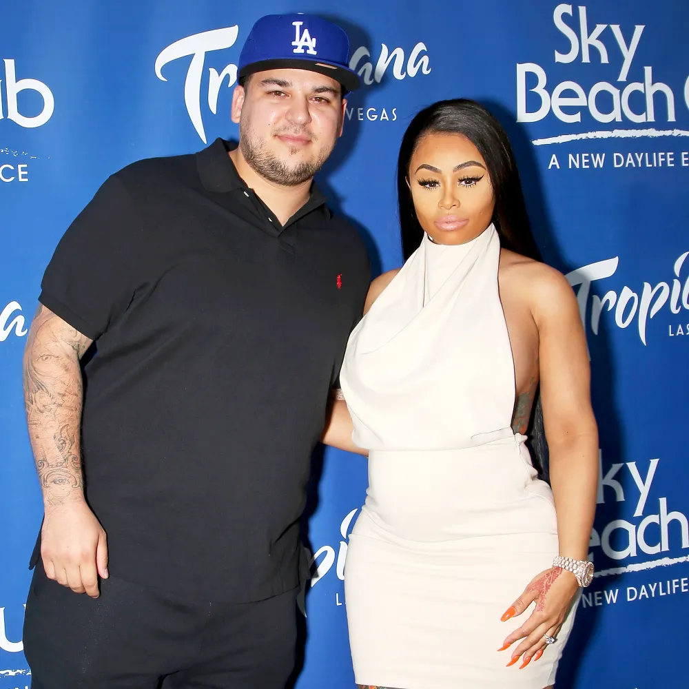 Rob Kardashian and Blac Chyna