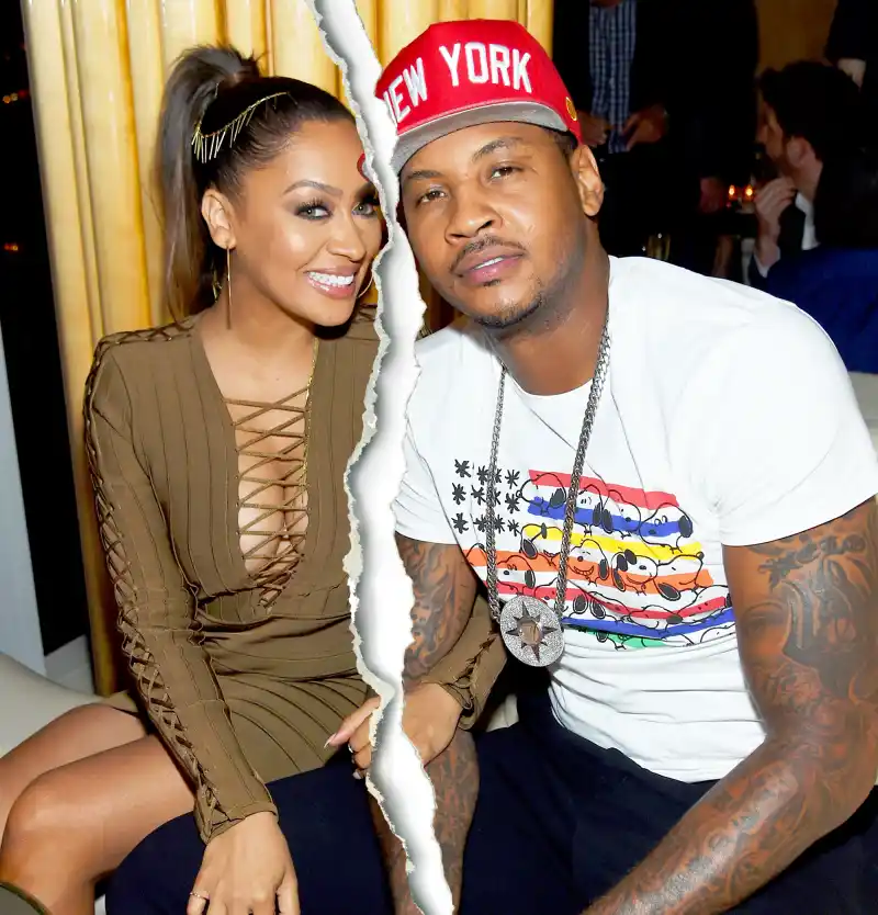 La La Anthony and Carmelo Anthony