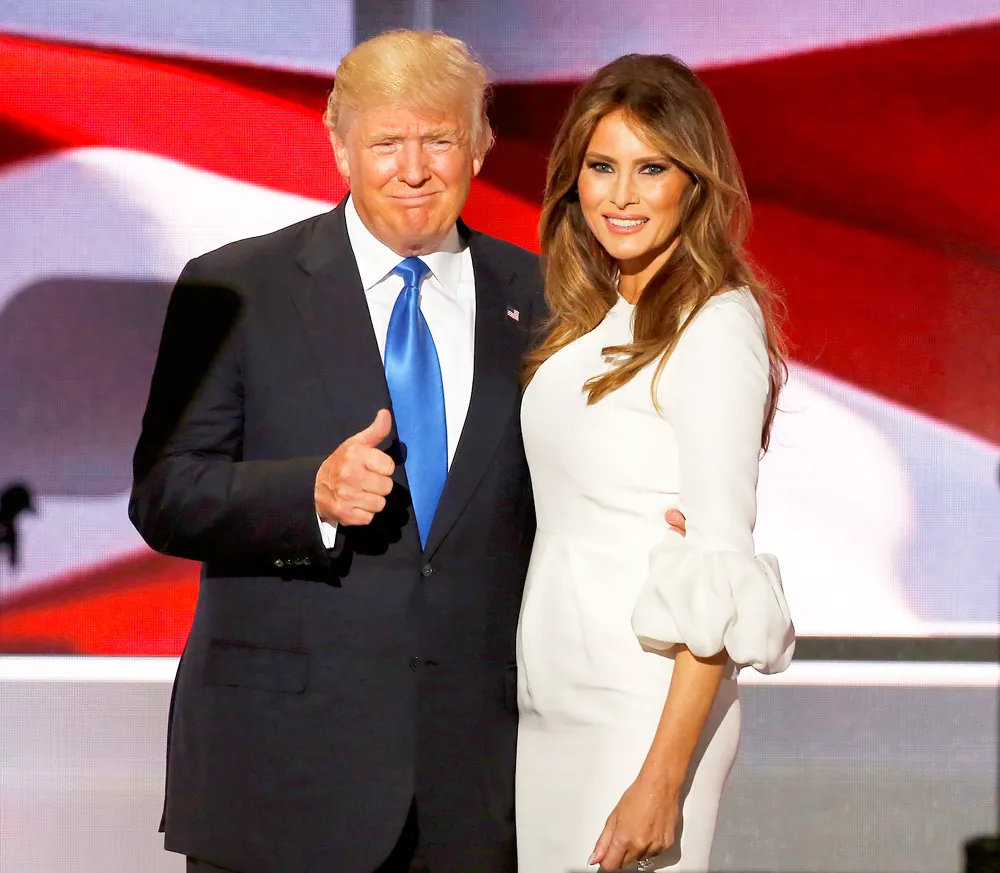Donald Trump and Melania Trump