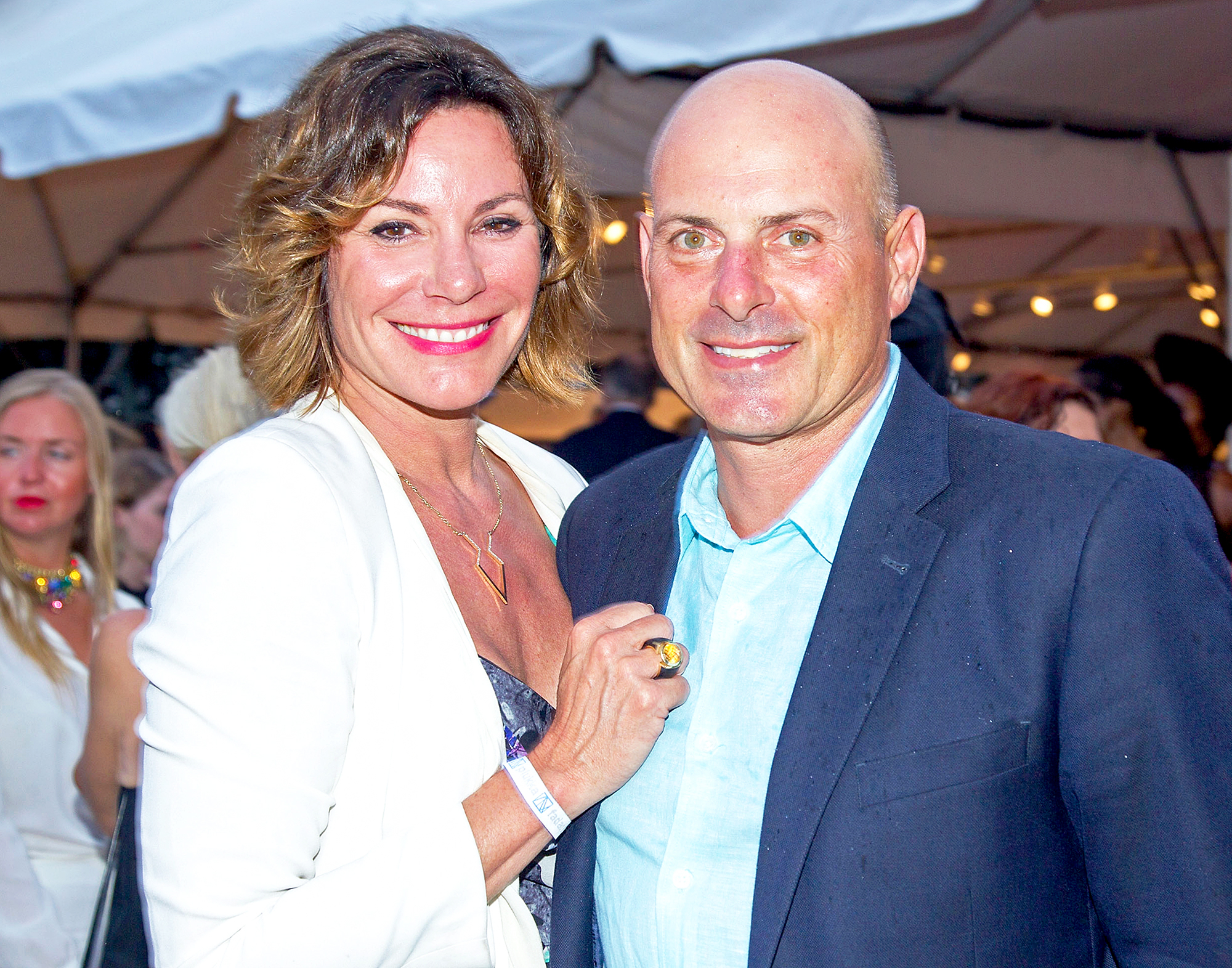 Luann de Lesseps and Tom D'Agostino