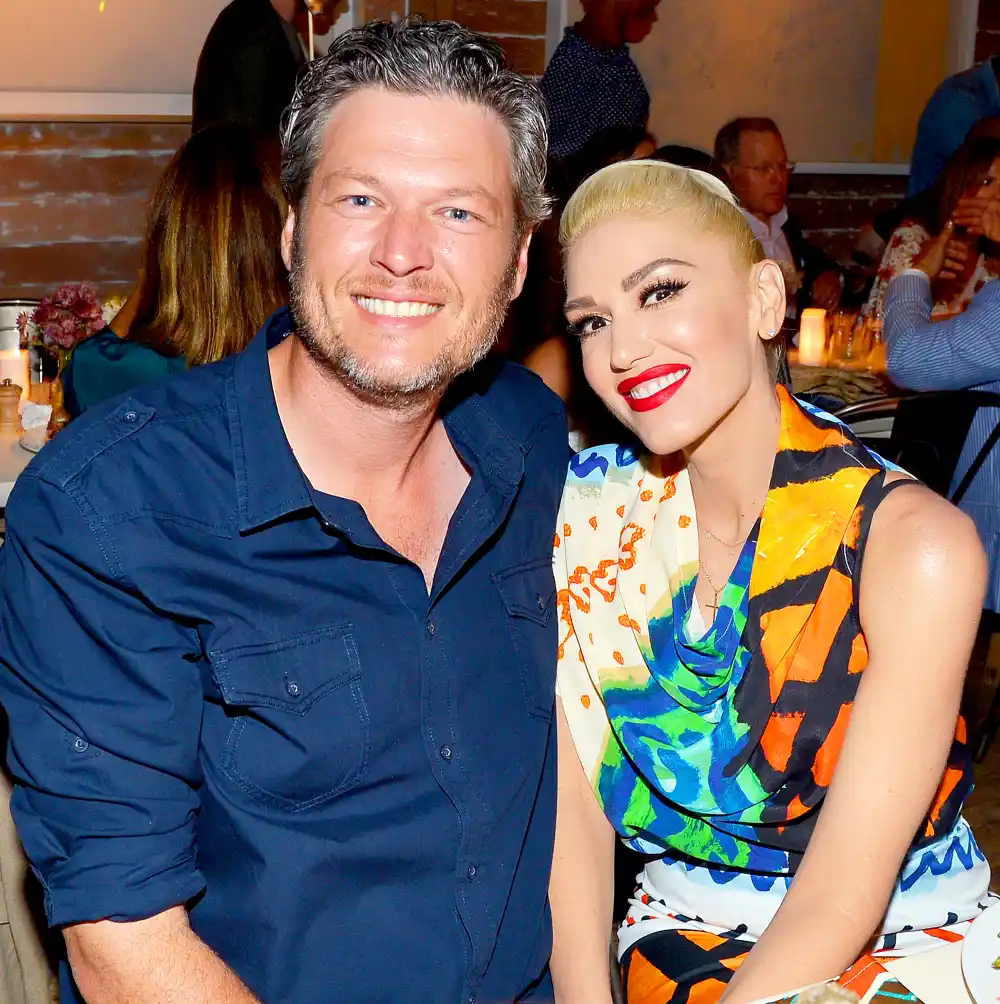 Blake Shelton and Gwen Stefani
