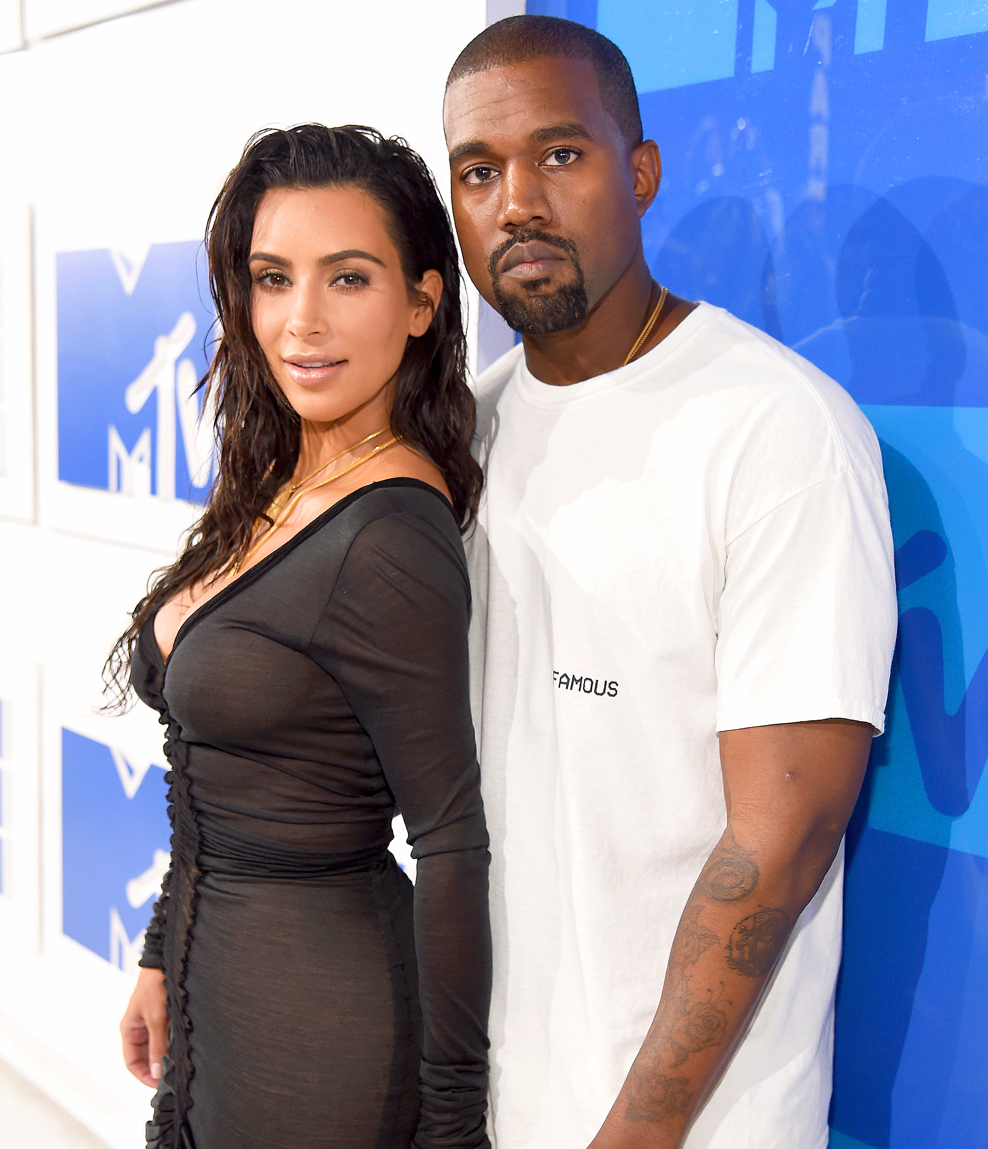 Kim Kardashian and Kanye West