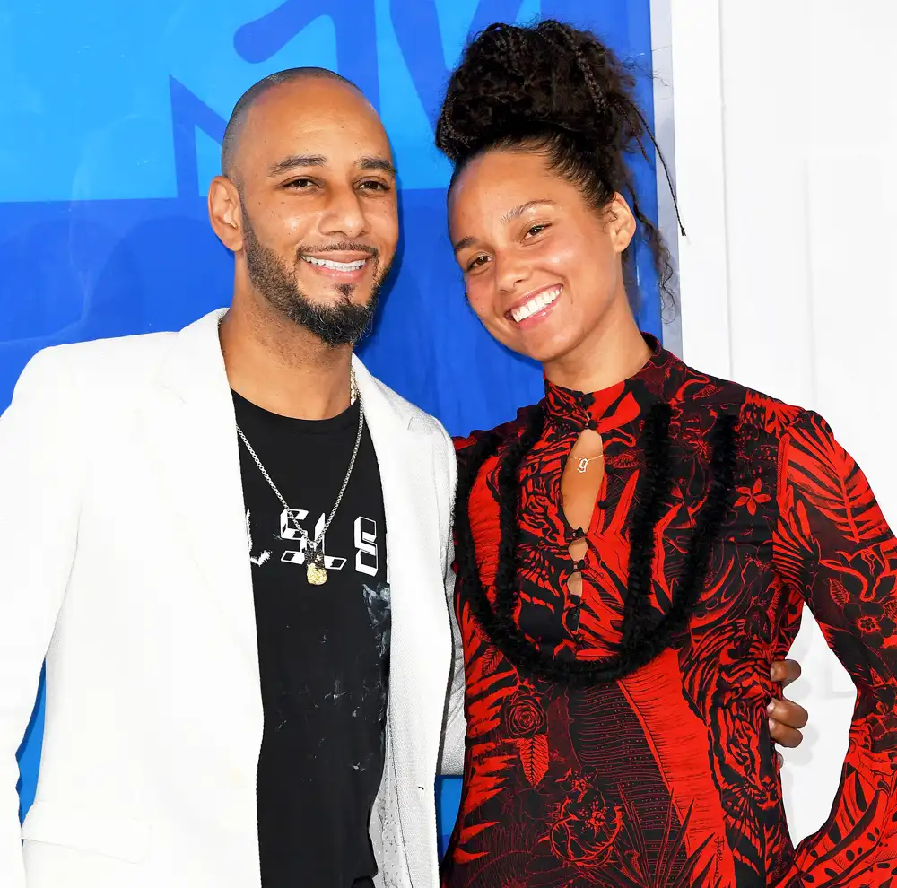 Swizz Beatz and Alicia Keys