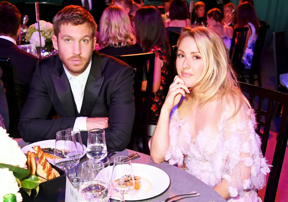 Calvin Harris and Ellie Goulding