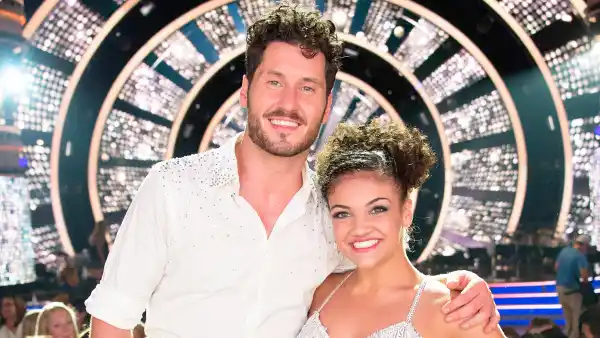Laurie Hernandez and Val Chmerkovskiy