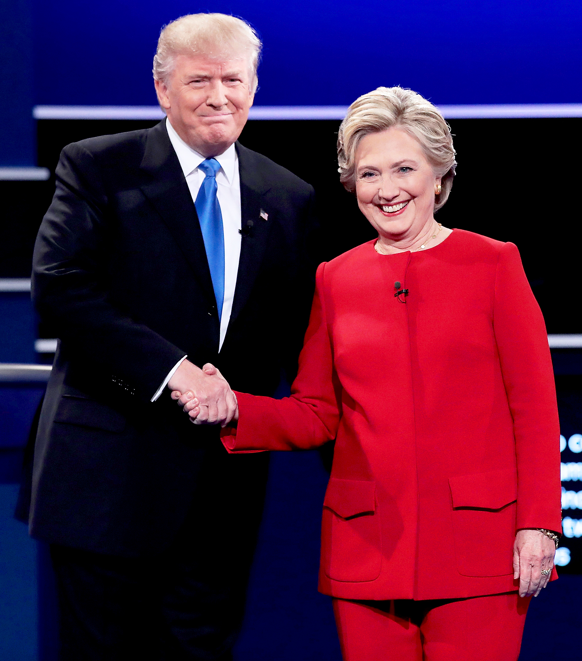 Donald Trump and Hillary Clinton