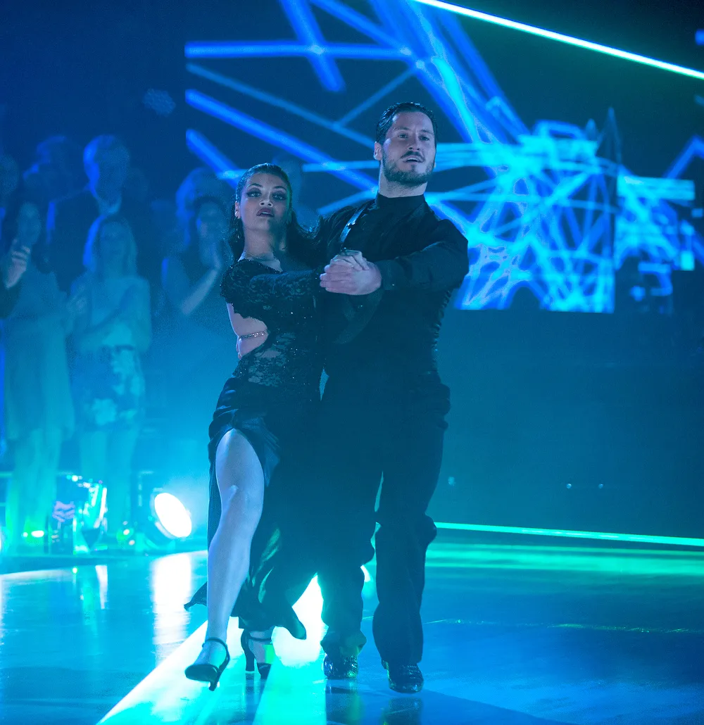 Laurie Hernandez and Val Chmerkovskiy