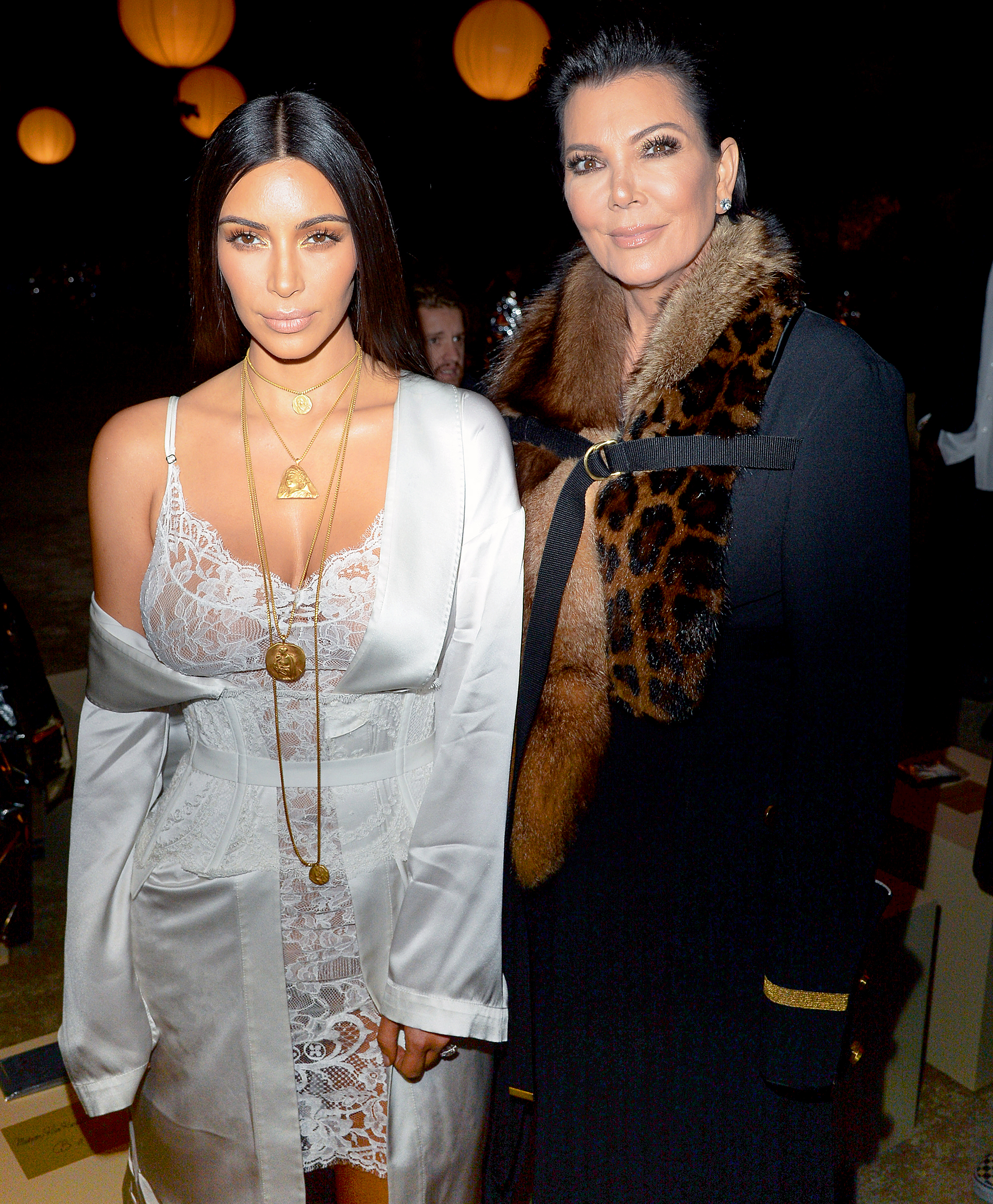 Kim Kardashian and Kris Jenner