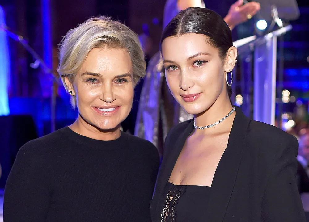 Yolanda Hadid and Bella Hadid