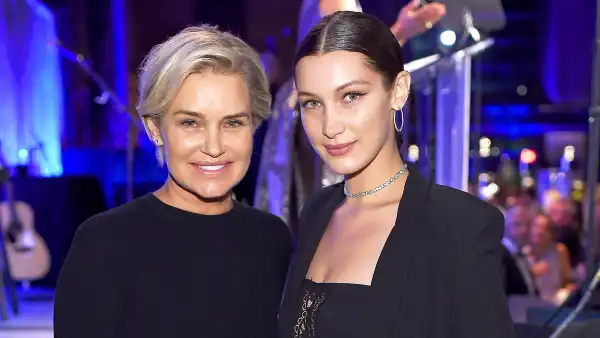 Yolanda Hadid and Bella Hadid