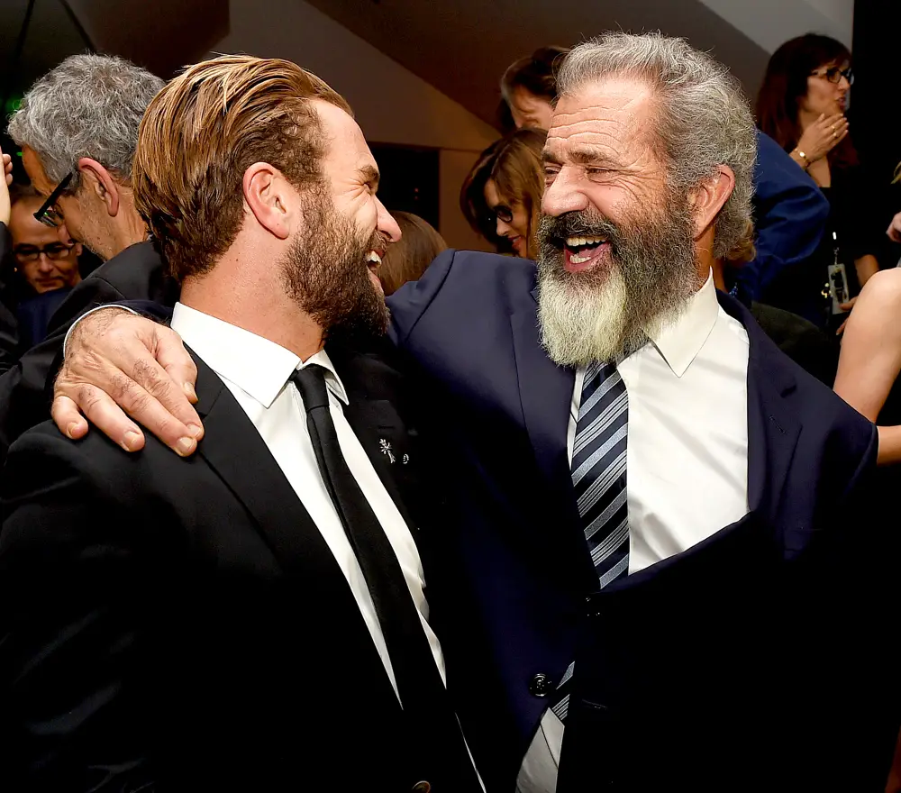 Mel Gibson and Milo Gibson