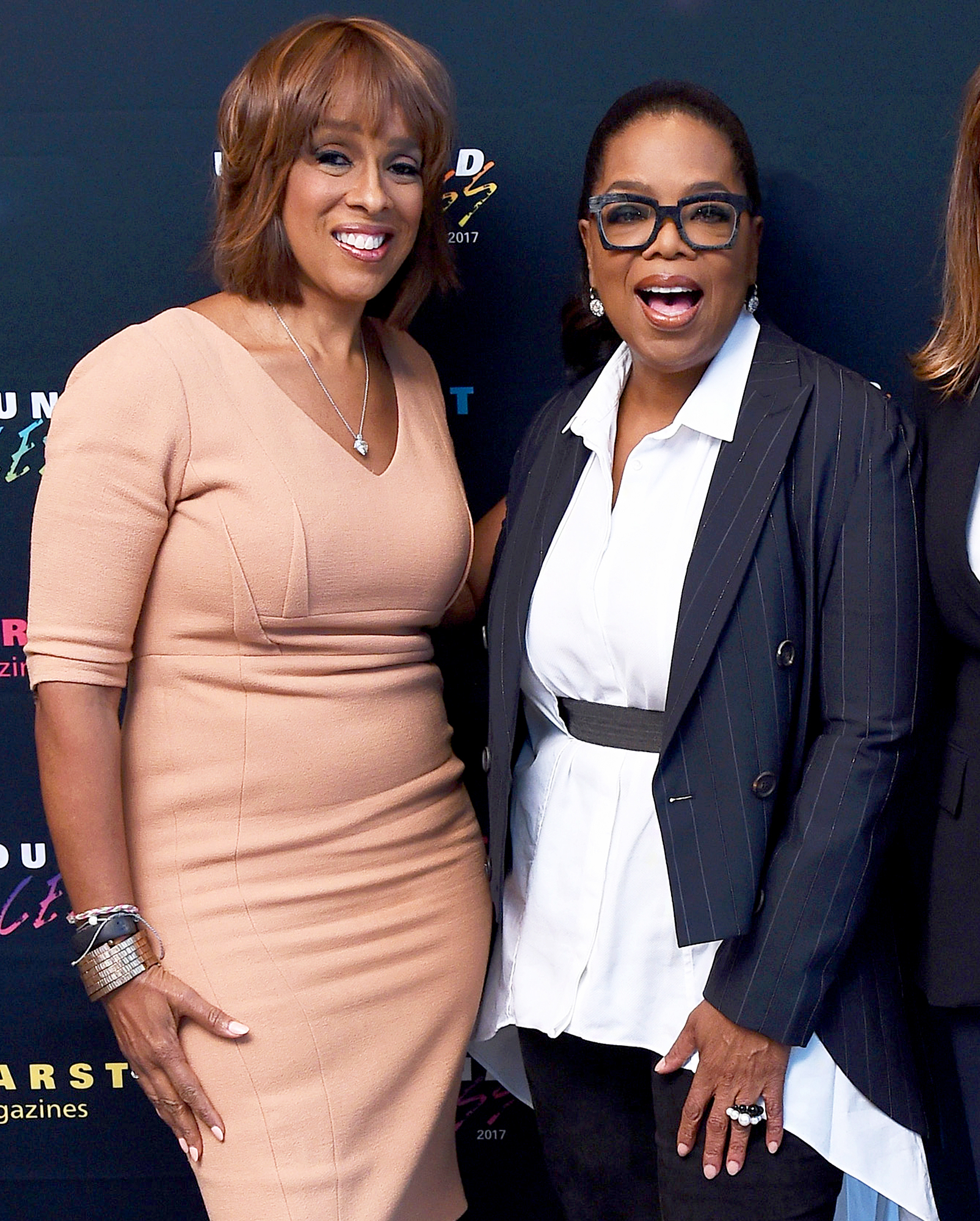 Gayle King and Oprah