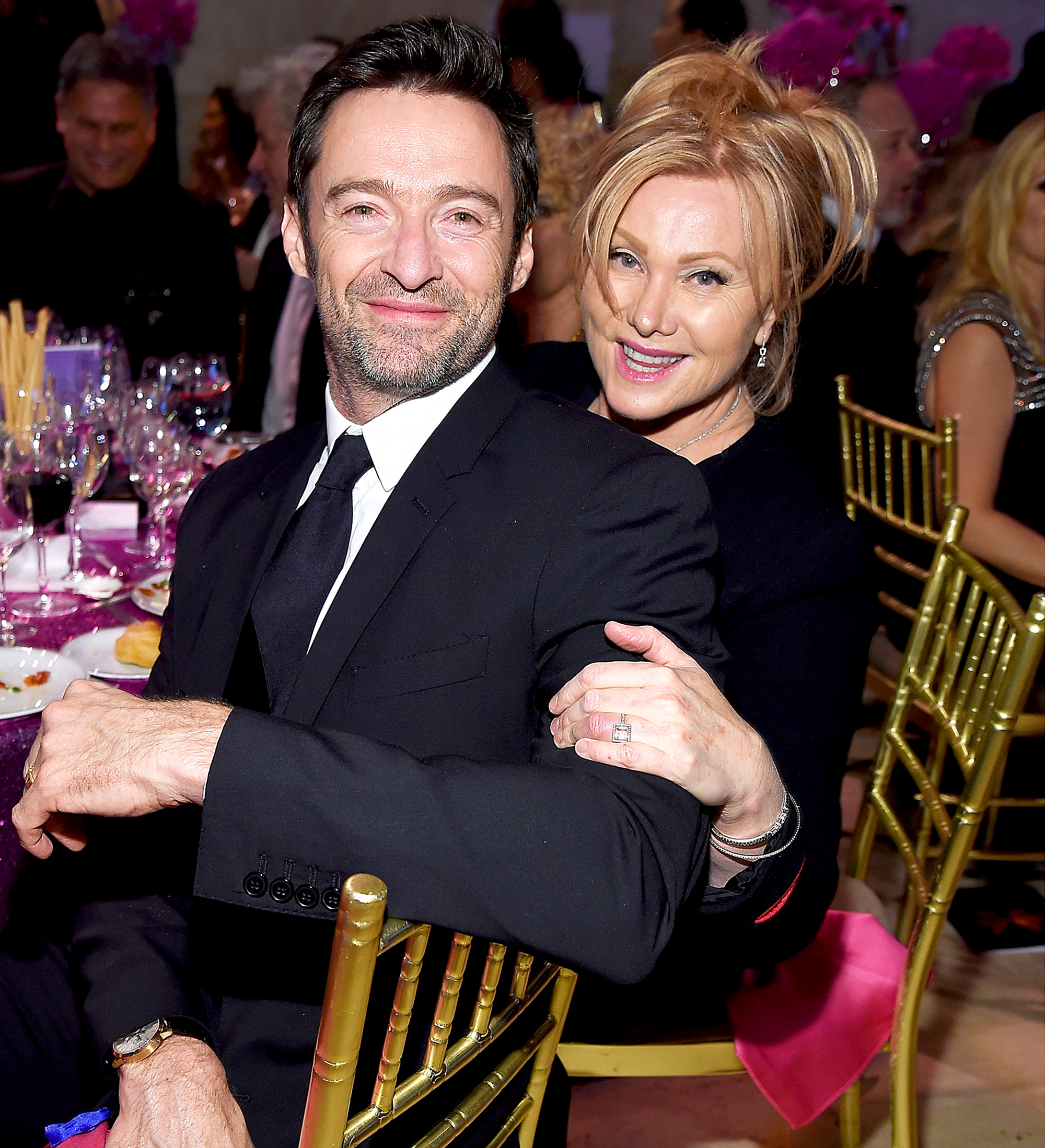Hugh Jackman and Deborra-Lee Furness