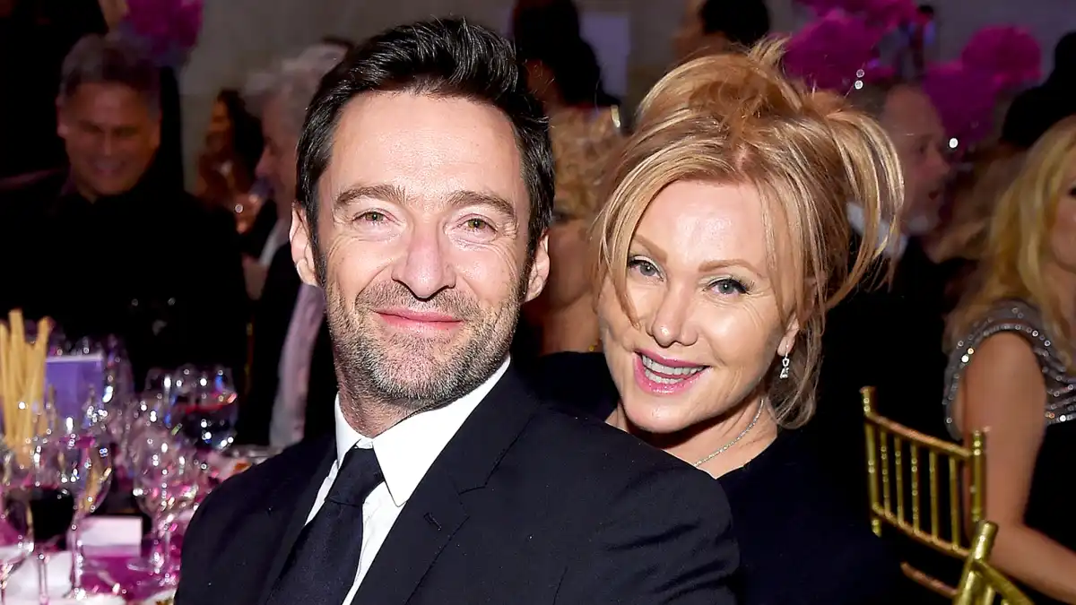 Hugh Jackman and Deborra-Lee Furness