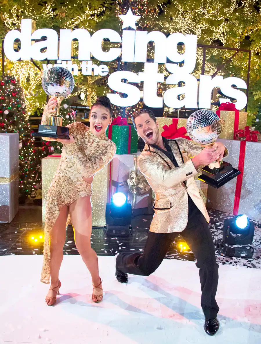 Laurie Hernandez and Val Chmerkovskiy