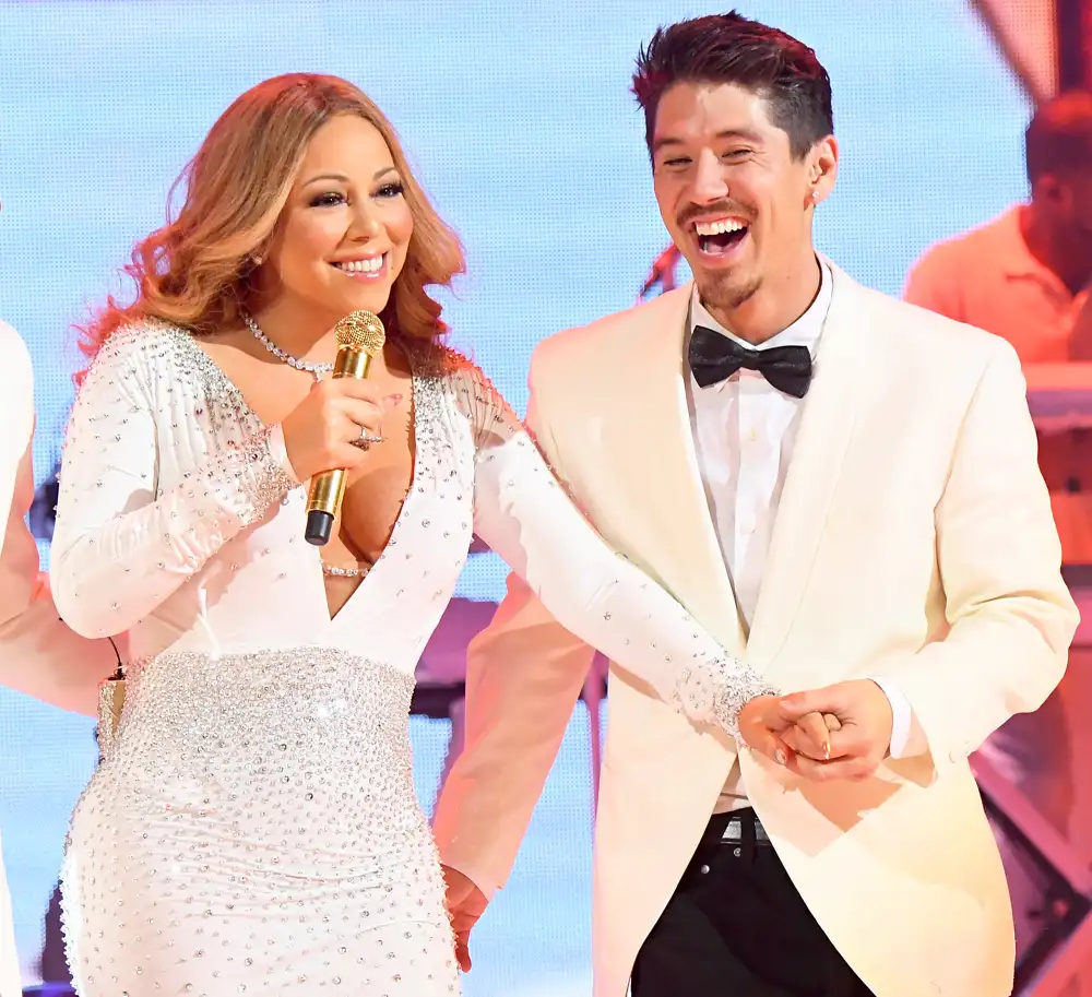 Mariah Carey and Bryan Tanaka