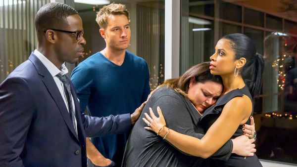 Sterling K. Brown, Justin Hartley, Chrissy Metz and Susan Kelechi Watson