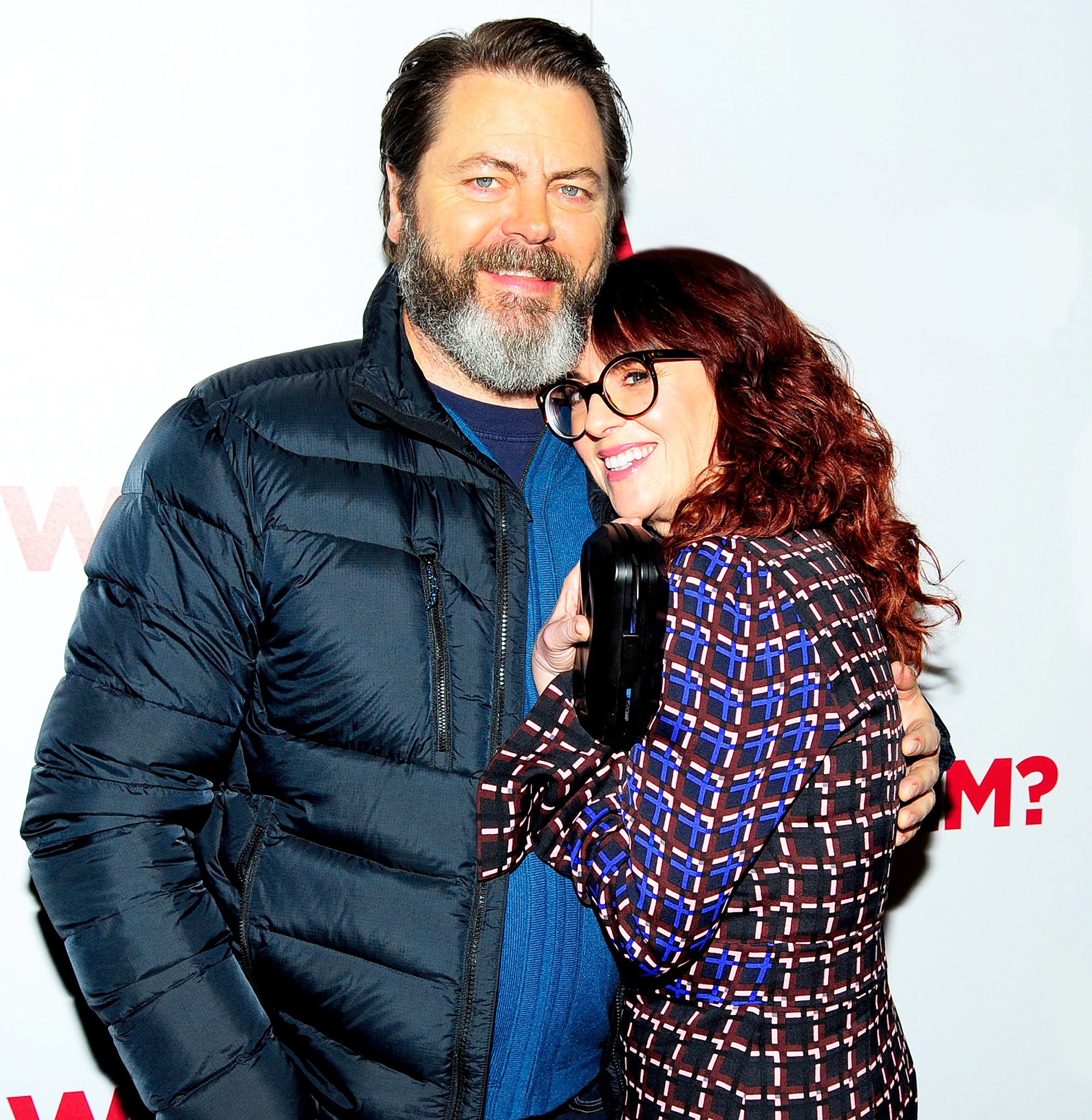 Nick Offerman and Megan Mullally