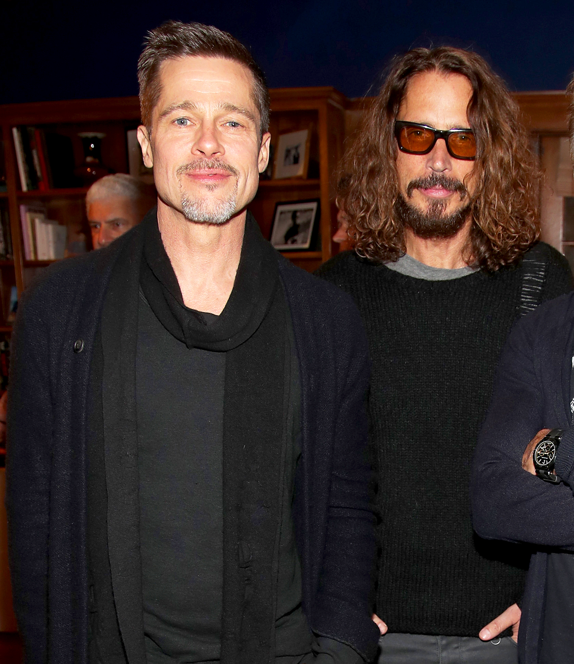 Brad Pitt and Chris Cornell